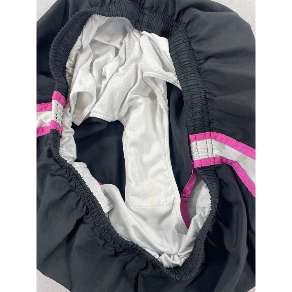 Nike Womens Shorts Dri-Fit Tempo Black Pink Large - Picture 8 of 8